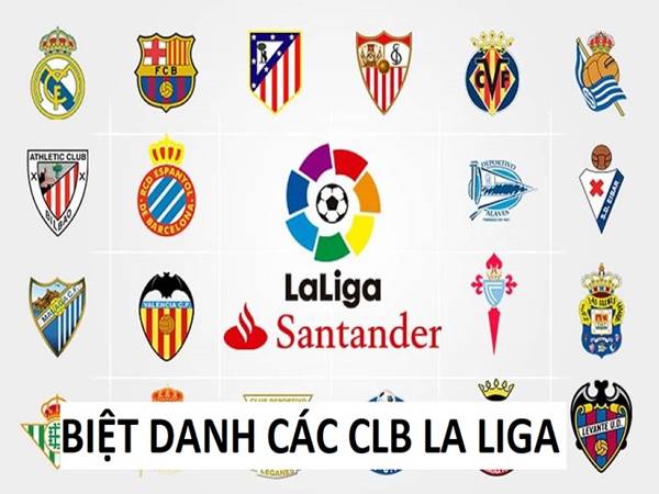 Tìm hiểu ý nghĩa biệt danh của các đội bóng La Liga