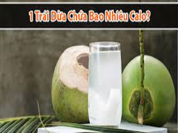 1 trái dừa bao nhiêu calo, Uống nước dừa có giảm cân không?