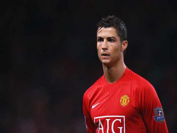 Ronaldo trong màu áo MU