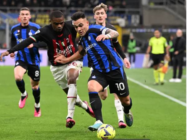 Trận đấu kịch tính giữa giữa Inter vs AC Milan