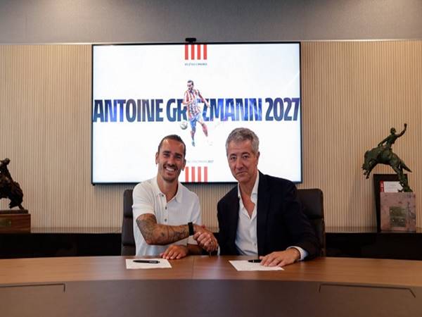 Tin Atletico Madrid: Griezmann chính thức ở lại với Atletico