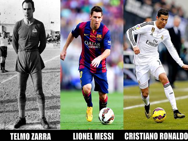 Những cầu thủ giành vua phá lưới La Liga nhiều lần nhất
