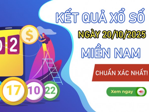 Dự đoán XSMN 20/10/2025 – Dự đoán miền Nam thứ 2