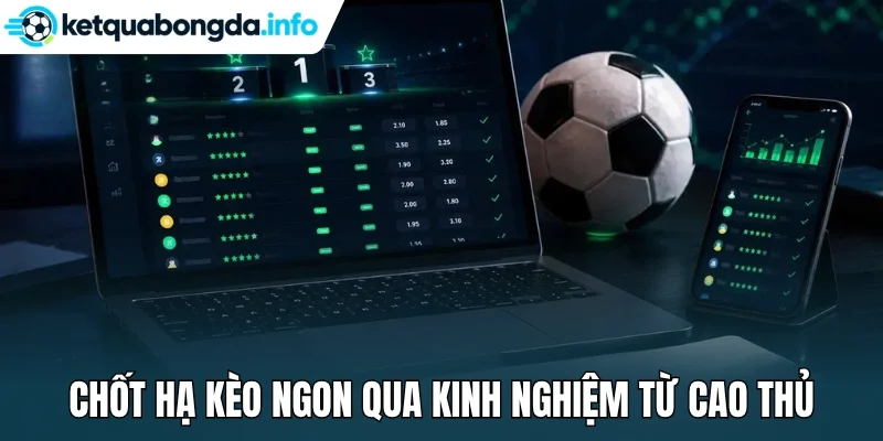 Chốt hạ kèo ngon qua kinh nghiệm từ cao thủ