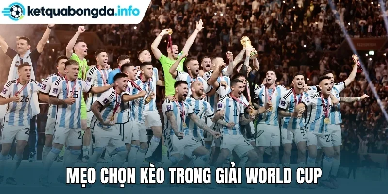 Mẹo chọn kèo trong giải World Cup