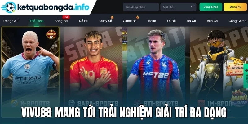 Vivu88 mang tới trải nghiệm giải trí đa dạng