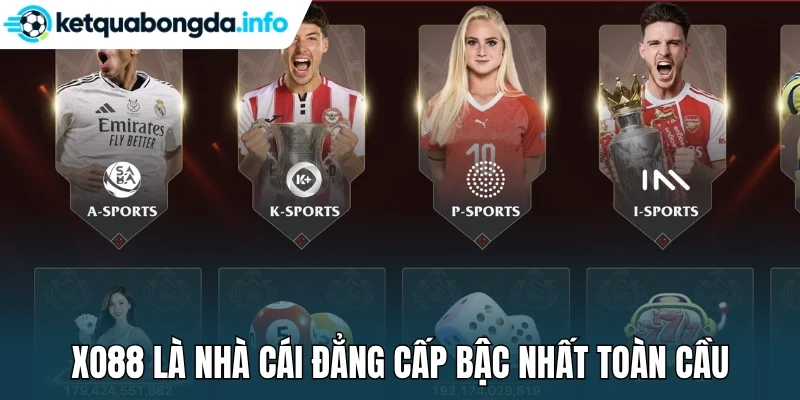Xo88 là nhà cái đẳng cấp bậc nhất toàn cầu