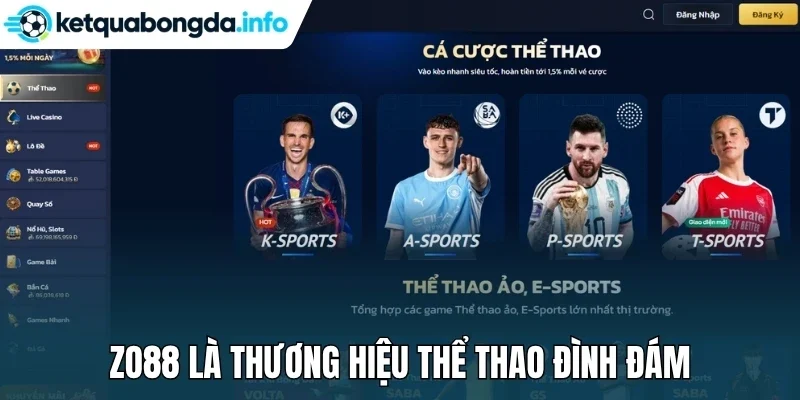 Zo88 là thương hiệu thể thao đình đám